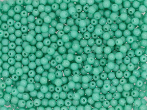 Czech Glass Turquoise Half-Drilled 2mm Round Glass Finial Bead 2.5-Inch Tube by Starman Czech Glass Turquoise Half-Drilled 2mm Round Glass Finial Bead 2.5-Inch Tube by Starman