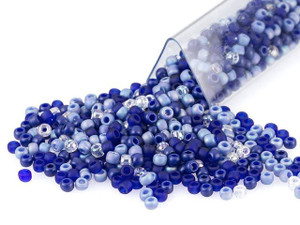 Artbeads Midnight Sparkle Designer Blend, TOHO 11/0 Round Seed Beads Artbeads Midnight Sparkle Designer Blend, TOHO 11/0 Round Seed Beads