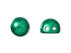 CzechMates 2-Hole 7mm ColorTrends: Saturated Metallic Lush Meadow Cabochon Beads 2.5-Inch Tube CzechMates 2-Hole 7mm ColorTrends: Saturated Metallic Lush Meadow Cabochon Beads 2.5-Inch Tube