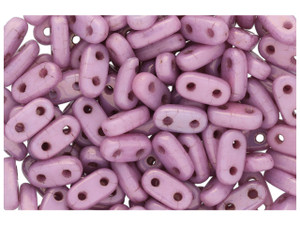 CzechMates Glass 3 x 6mm 2-Hole Luster Opaque Lilac Bar Bead 2.5-Inch Tube CzechMates Glass 3 x 6mm 2-Hole Luster Opaque Lilac Bar Bead 2.5-Inch Tube