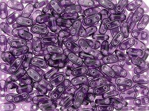 CzechMates Glass 3 x 6mm 2-Hole Tanzanite Bar Bead 2.5-Inch Tube CzechMates Glass 3 x 6mm 2-Hole Tanzanite Bar Bead 2.5-Inch Tube