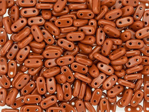 CzechMates Glass 3 x 6mm 2-Hole Umber Bar Bead 2.5-Inch Tube CzechMates Glass 3 x 6mm 2-Hole Umber Bar Bead 2.5-Inch Tube