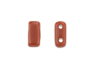 CzechMates Glass 3 x 6mm Matte Apollo Umber 2-Hole Brick Bead Strand CzechMates Glass 3 x 6mm Matte Apollo Umber 2-Hole Brick Bead Strand