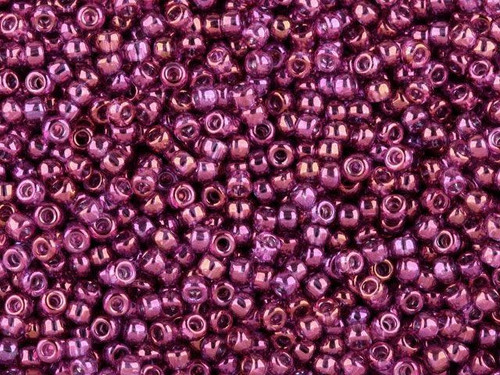 TOHO Bead Round 11/0 Gold-Lustered Violet, 2.5-Inch Tube