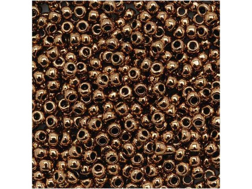 TOHO Bead Round 11/0 Metallic Bronze 2.5-Inch Tube