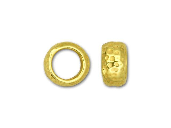 JBB Gold-Plated Pewter Dotted Spacer