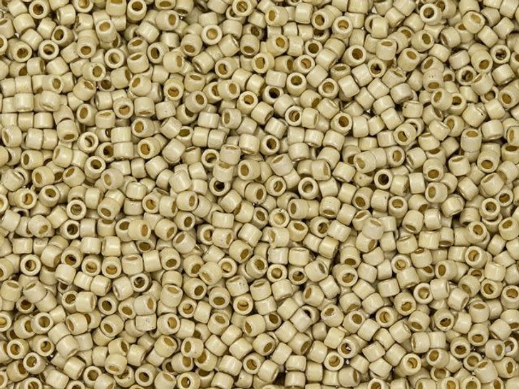 TOHO Treasure 11/0 PermaFinish Galvanized Matte Aluminum Seed Bead 2.5-Inch Tube