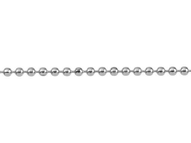1.5mm Stainless Steel Ball Chain by the 