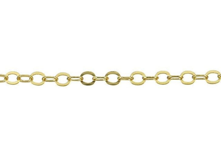 012 Gauge Rope Chain Necklace in 14K Gold - 20