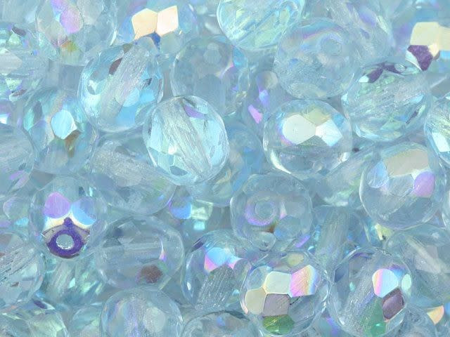 Czech Fire-Polish Bead 8mm Alexandrite AB (25pc Strand) by Starman