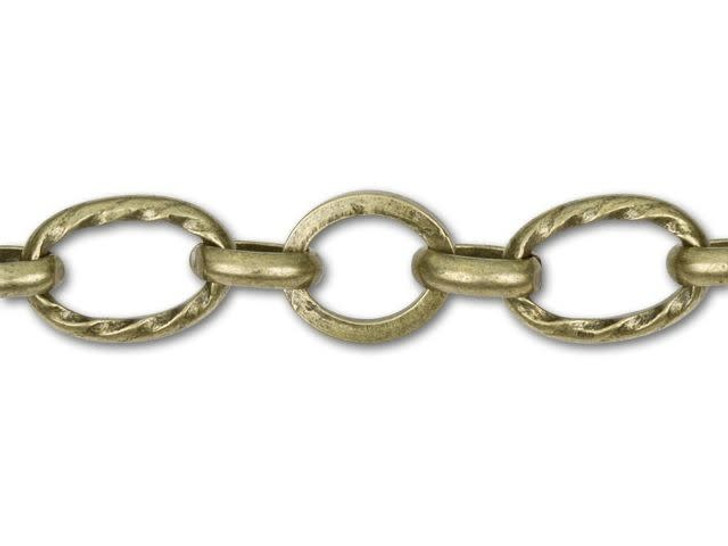 Precious Metal-plated Brass Chain Link Bracelet