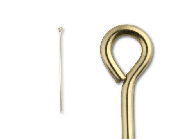 Gold-Filled 025 2-Inch Eye Pin