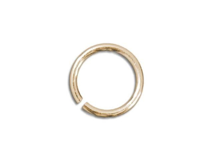 Gold-Filled 14K Open Jump Ring 0.025 x .180 inches (0.6 x 4.6mm)