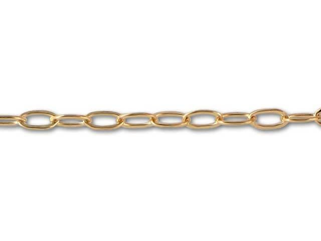 Gold-Filled 1512 Drawn Cable Chain by the Foot