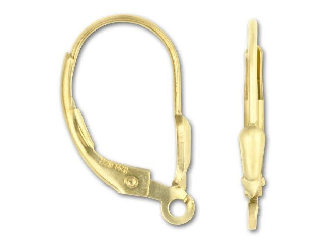 Gold-Filled Leverback with Teardrop (1 Pair)