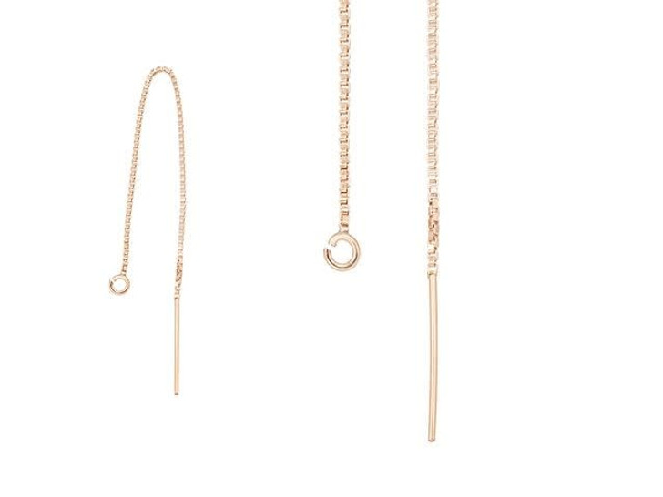 Fine Chain Necklace Extender, Rose Gold or Gold Extender 2 3 4 or 5 With  Spring Clasp, Fine 14K Rose Gold Fill Chain Extender 