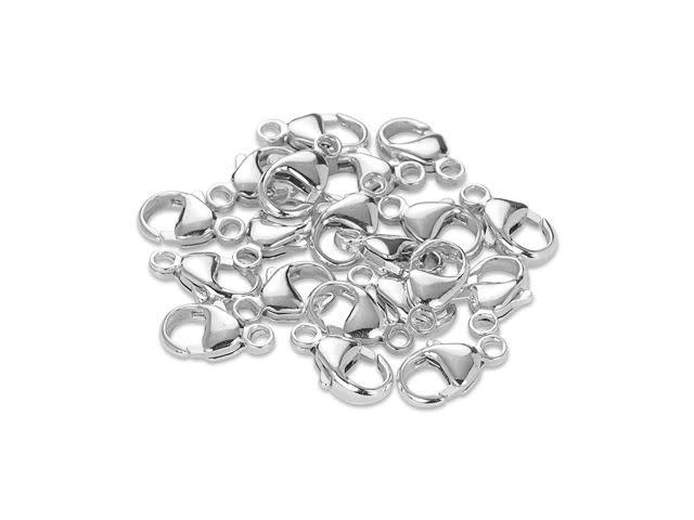 Artbeads 13.1mm Oval Triger Clasp - 925 Silver Pro Pack (20 Pcs)