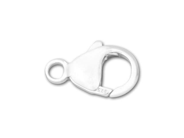 13.1mm Oval Trigger Clasp - 925 Silver