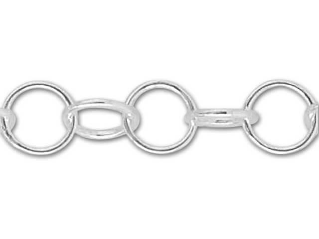 Handmade 060 Sterling Silver Round Link 