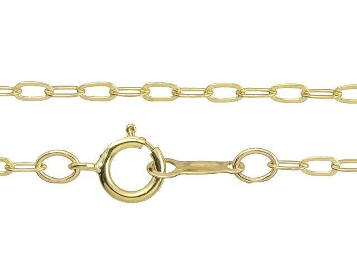 Gold-Filled 14K/20 18-Inch 1512 Drawn Cable Chain Necklace