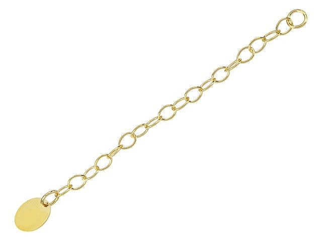 Gold-Filled 14K/20 2-Inch Cable Chain 