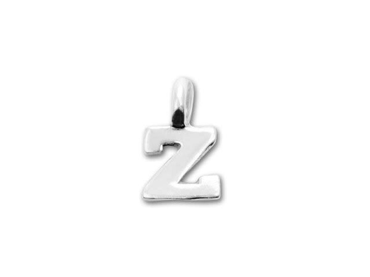 JBB Sterling Silver Alphabet Charms - Z