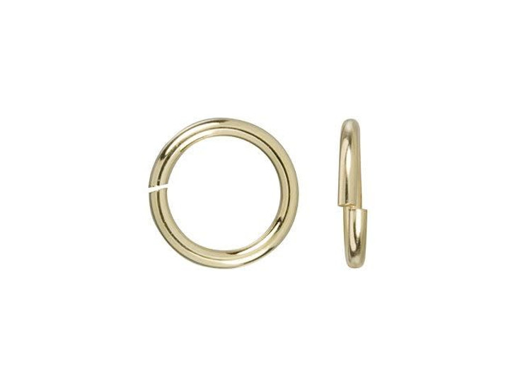 Gold-Filled 14K/20 6mm 20.5 gauge Open Round Jump Ring