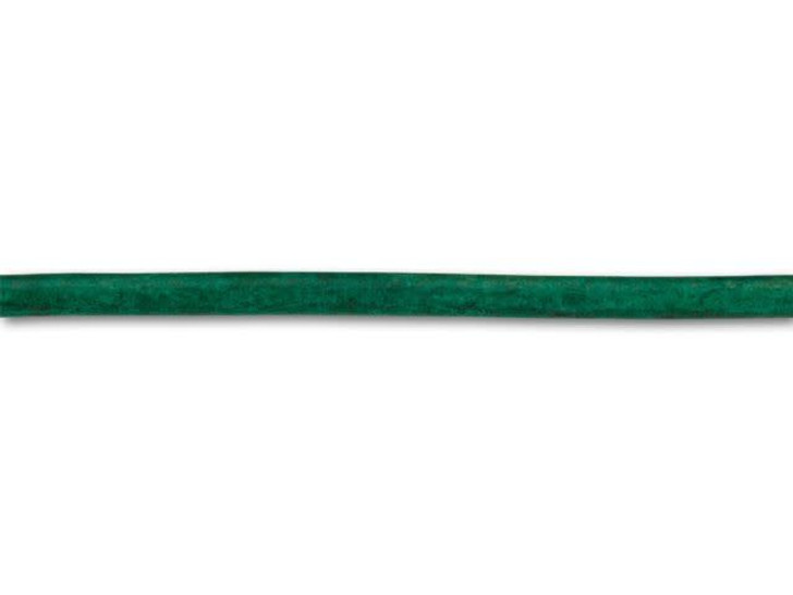 Leather Cord USA 2mm Natural Turquoise Round Leather - by the Foot Leather Cord USA 2mm Natural Turquoise Round Leather - by the Foot