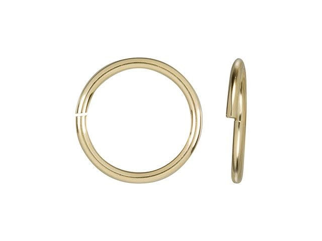 Gold-Filled 14K/20 8mm 20.5 gauge Open Round Jump Ring