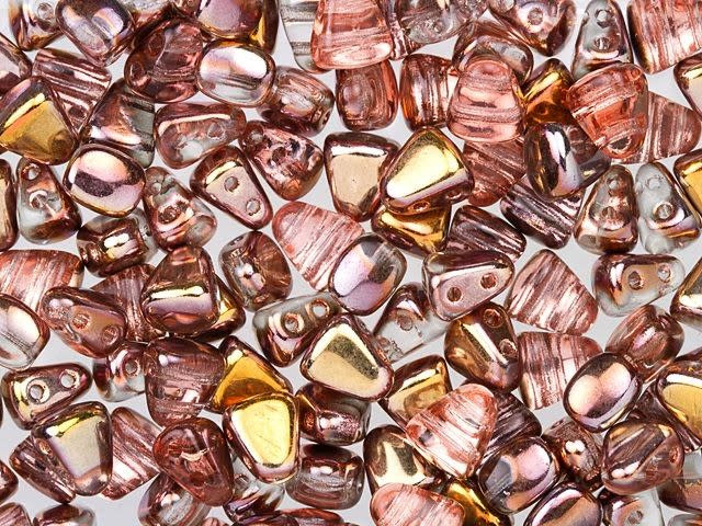 Matubo 6 x 5mm Apollo Gold NIB-BIT Bead 2.5-Inch Tube