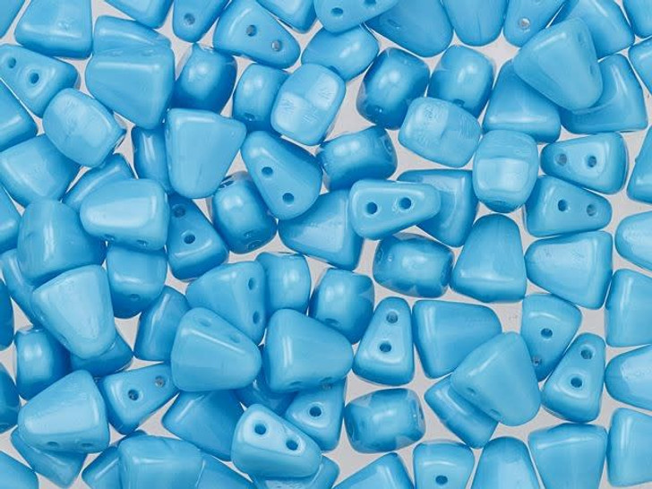 Matubo 6 x 5mm Blue Turquoise NIB-BIT Bead 2.5-Inch Tube