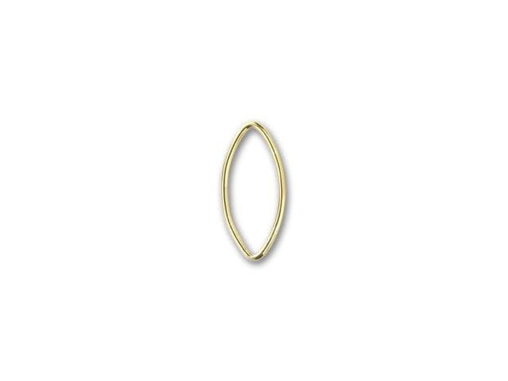 Gold-Filled 14K/20 Marquise Shaped Link (19x9mm)