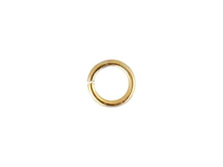 Gold-Filled 14K/20 Open Jump Ring 0.020 x .120 inches (0.5 x 3.0mm)