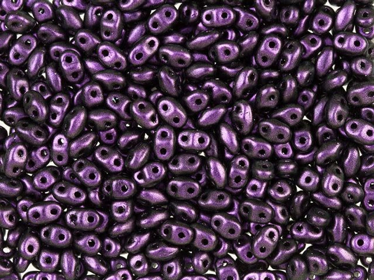  Dark Purple Glass Seed Beads, 4mm Glass Seed Bead