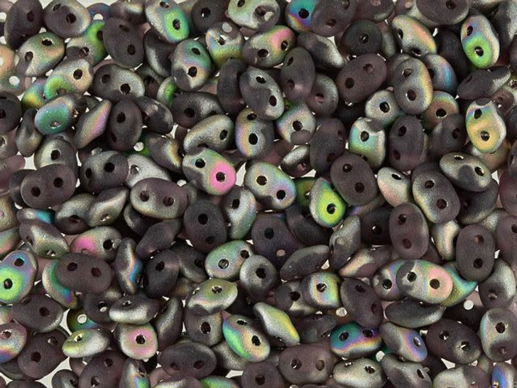 Matubo SuperDuo 2 x 5mm Matte Amethyst Vital 2-Hole Seed Bead 2.5-Inch Tube Matubo SuperDuo 2 x 5mm Matte Amethyst Vital 2-Hole Seed Bead 2.5-Inch Tube