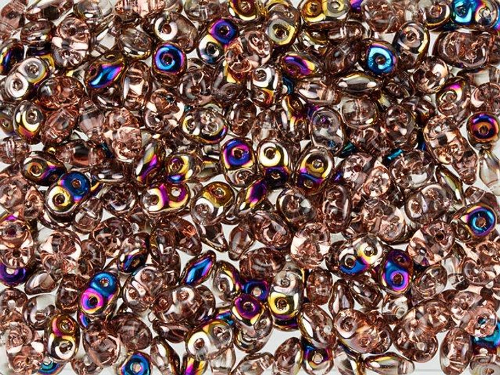 Matubo SuperDuo 2 x 5mm Rosaline Artemis 2-Hole Seed Bead 2.5-Inch Tube Matubo SuperDuo 2 x 5mm Rosaline Artemis 2-Hole Seed Bead 2.5-Inch Tube