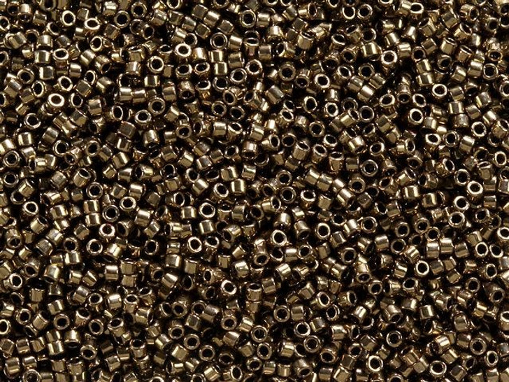 Miyuki 11/0 Metallic Bronze Delica Seed Bead 2.5-Inch Tube