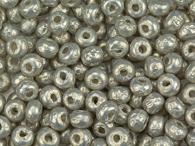 Miyuki 6/0 Baroque Pearl Silver Round Seed Bead 8g Bag