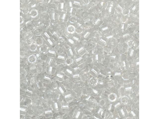 Miyuki 11/0 Color-Lined Silver Delica Seed Beads 2.5-Inch Tube
