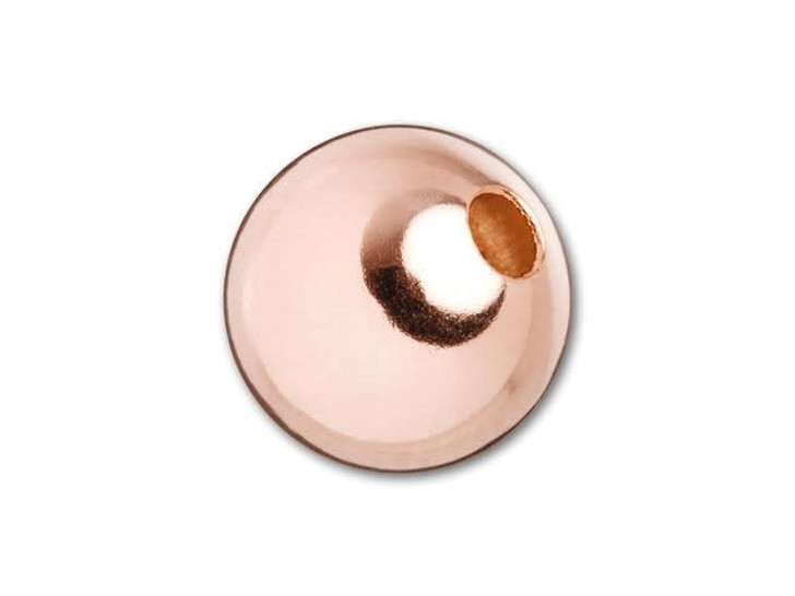 Rose Gold-Filled 14K/20 8mm Seamless Round Bead