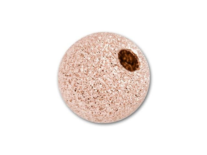 Rose Gold-Filled 14K/20 8mm Stardust Round Bead