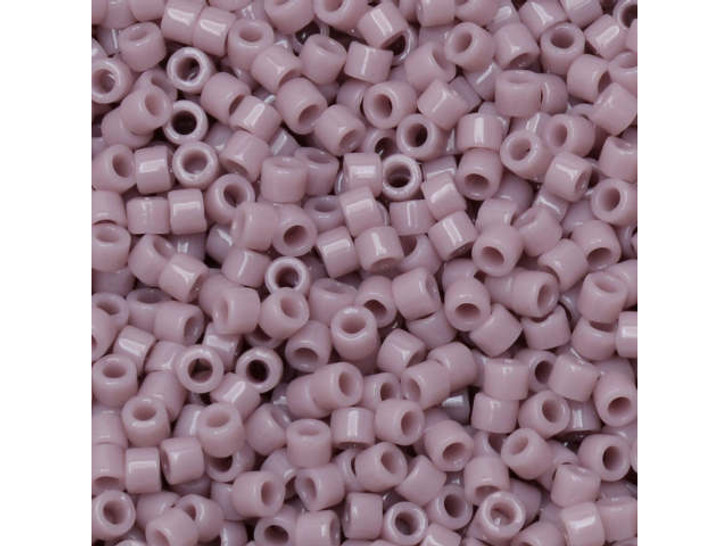 Miyuki 11/0 Opaque Lilac Delica Seed Beads 2.5-Inch Tube