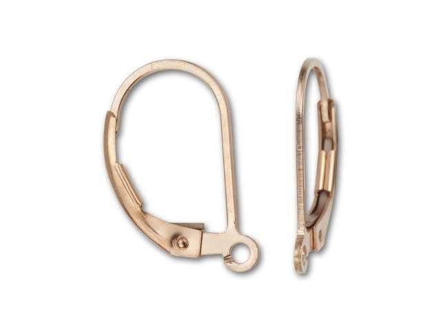 Gold Filled 14k Rose Gold Earring Backs Rose Gold-Filled 14K/20