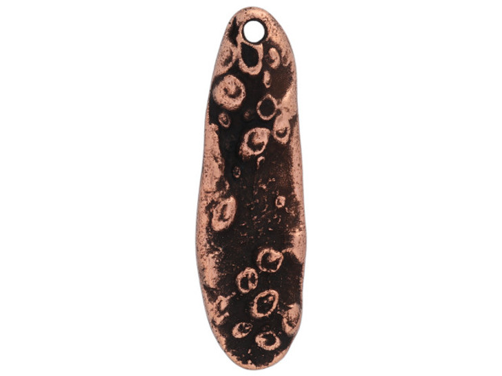 Nunn Design Antique Copper-Plated Pewter Organic Mussel Shell Charm Nunn Design Antique Copper-Plated Pewter Organic Mussel Shell Charm
