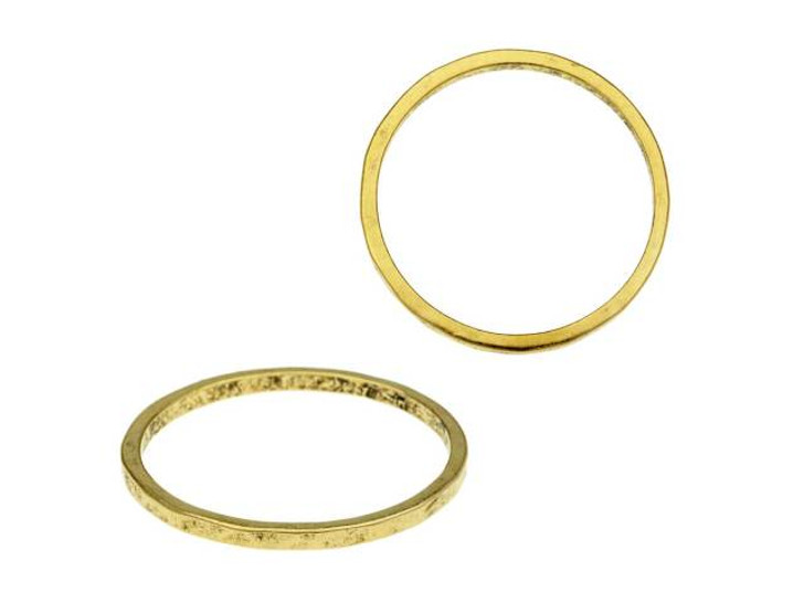 Tiny 12mm Hammered Gold Filled Hoop