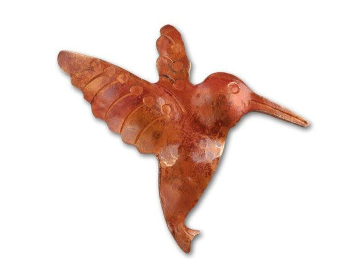 Patricia Healey Copper Hummingbird Pendant