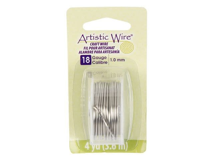 18-Gauge Stainless Steel Artistic Wire, 4-Yard Spool