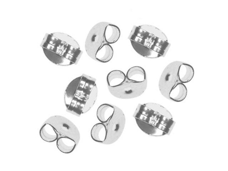 Silver-Plated Earring Back