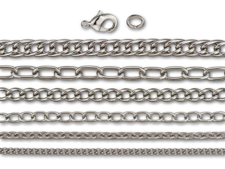 Stainless Steel Chain Jewelry Kit