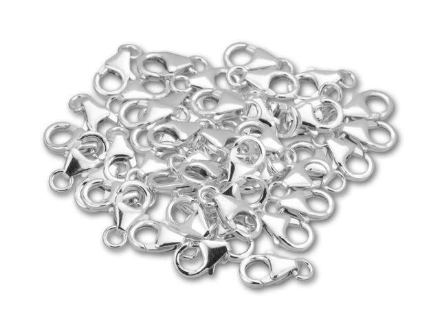 Artbeads Sterling Silver 10mm Round Trigger Clasp Pro Pack (50 Pcs)